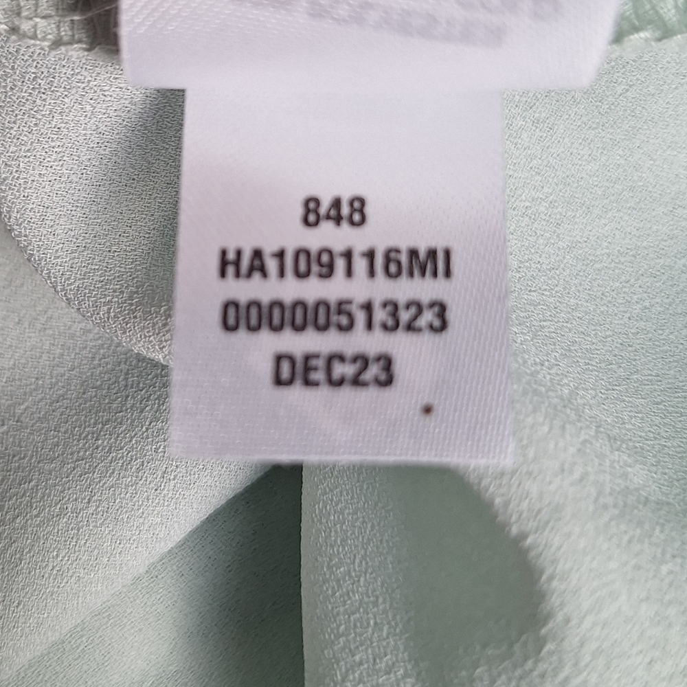 Halogen Green and White Floral Maxi Dress Size M - Picture 11 of 11